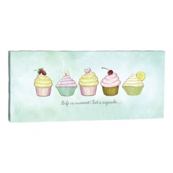 Cupcake Canvas Bakery Art - Picture 4 of 4